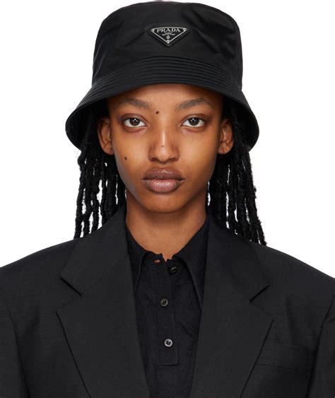 prada visor|Prada bucket hat saks.